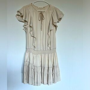 Mustard Seed Crème Dress